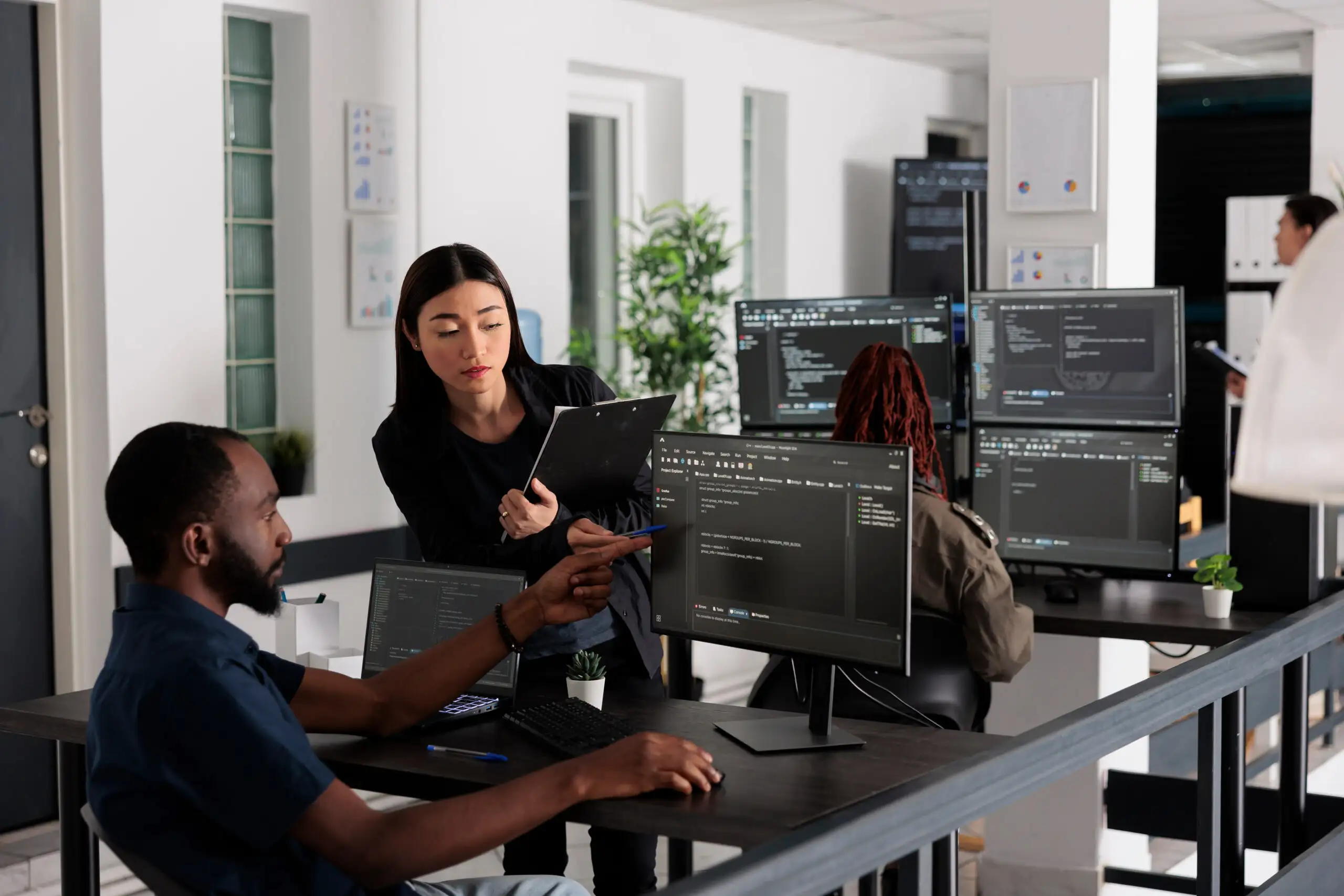 Web developer give understanding