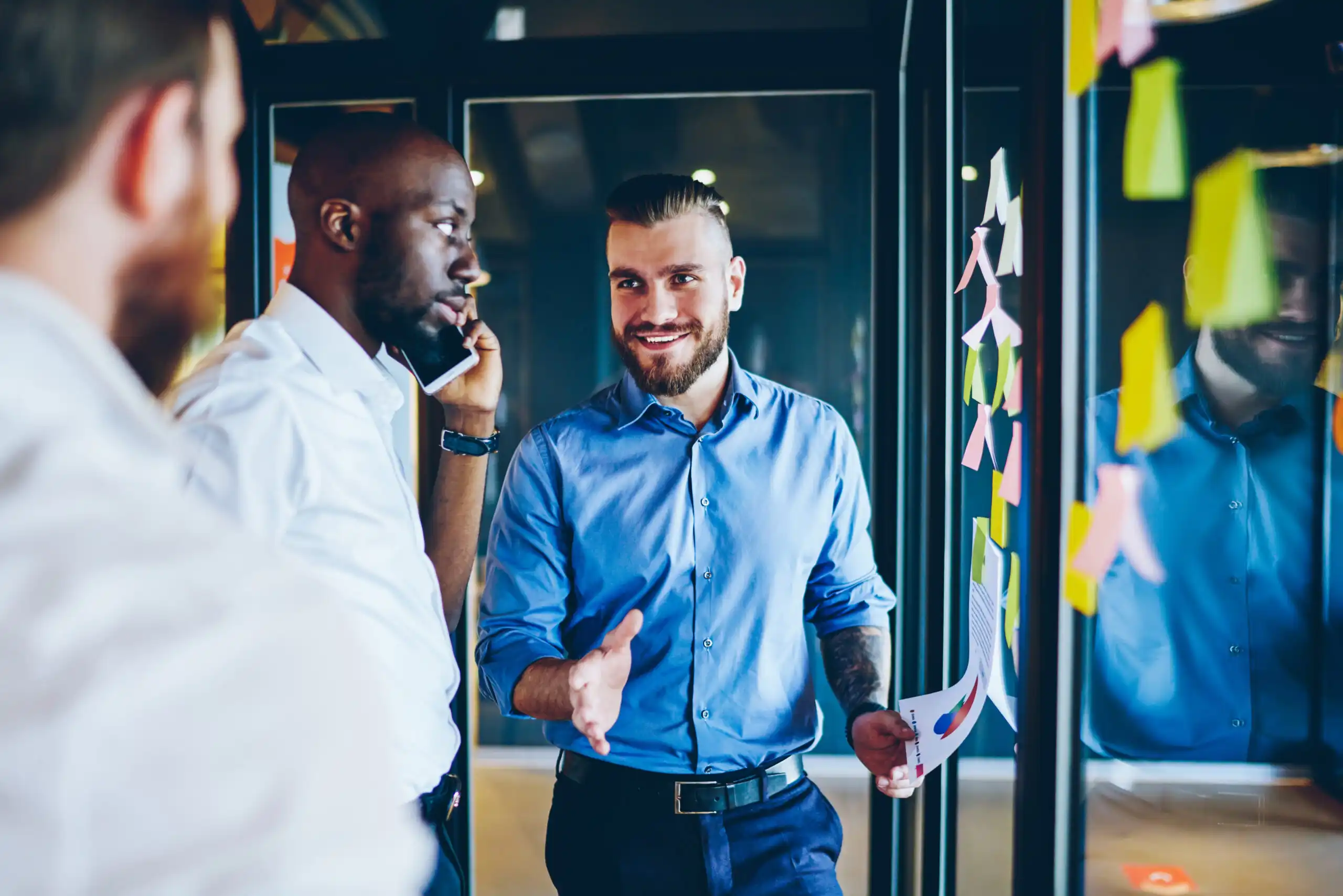 Successful male leadership