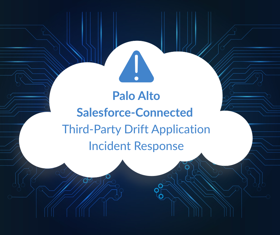 Palo Alto & Salesforce Third-Party Drift App Incident
