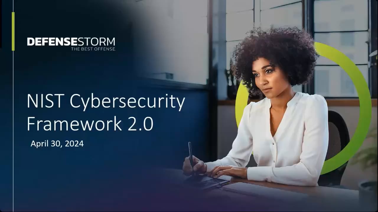 NIST Cybersecurity Framework 2.0 Webinar [2025]